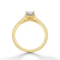 Pierścionek z owalnym diamentem 0.80 ct SBPZ_055